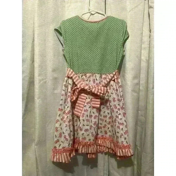 Shrimp‎ & Grits Serendipity Cherry Dress Size 5/6 - Picture 6 of 6